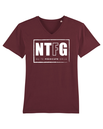 NU TE PREOCUPE GRIJA Burgundy