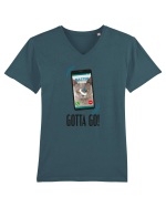 Master is calling Tricou mânecă scurtă guler V Bărbat Presenter