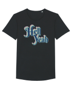 Hell Yeah Tricou mânecă scurtă guler larg Bărbat Skater