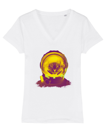 Pisica astronaut White