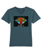 Zboruri Tricou mânecă scurtă guler V Bărbat Presenter