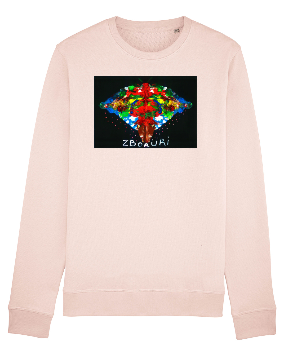 Bluză mânecă lungă Unisex Rise Candy Pink