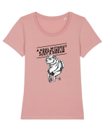 Deadlineless bear Tricou mânecă scurtă guler larg fitted Damă Expresser
