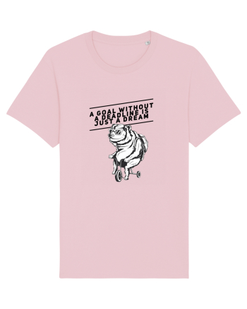 Deadlineless bear Cotton Pink