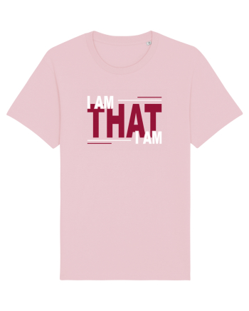 I am that I am Cotton Pink