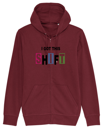 I got this shift Burgundy