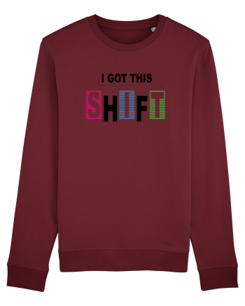 I got this shift Burgundy