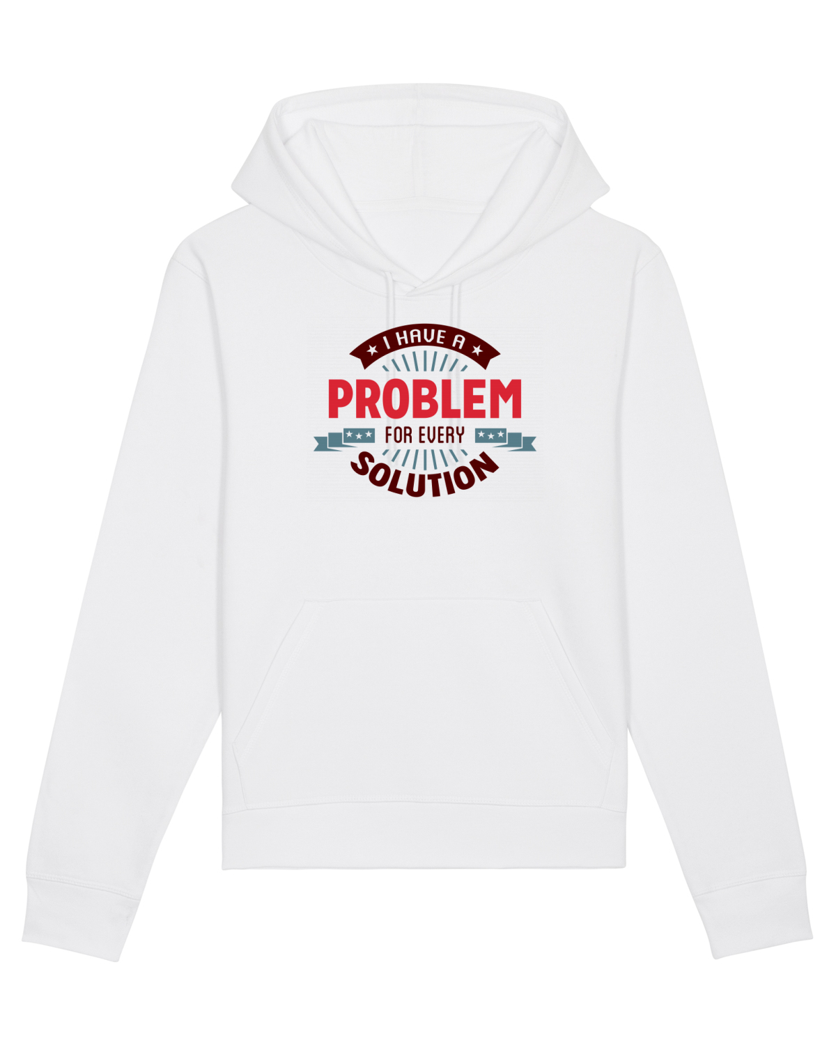Hanorac Unisex Drummer White