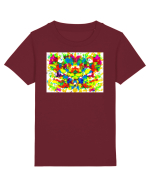 Explozie de culori Tricou mânecă scurtă  Copii Mini Creator