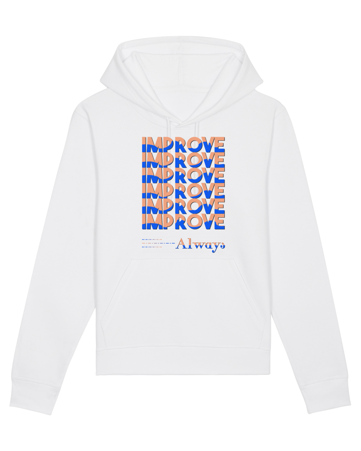 Hanorac Unisex Drummer White