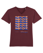 Improve Tricou mânecă scurtă guler V Bărbat Presenter