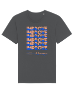 Improve Tricou mânecă scurtă Unisex Rocker