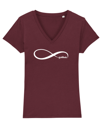 Infinite gratitude Burgundy