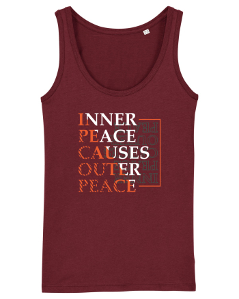 Inner peace Burgundy
