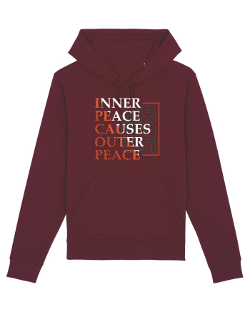 Inner peace Burgundy