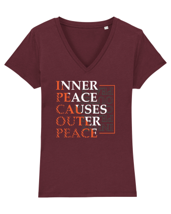 Inner peace Burgundy