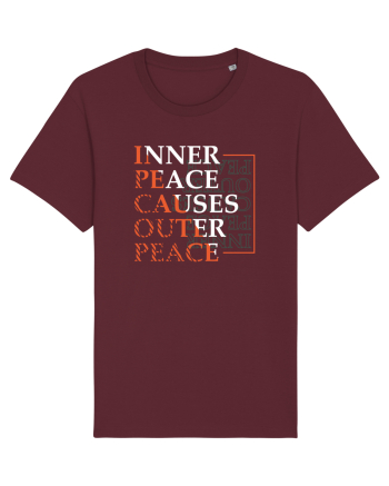 Inner peace Burgundy