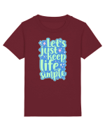 Simple life 1 Tricou mânecă scurtă  Copii Mini Creator