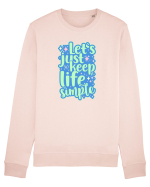 Simple life 1 Bluză mânecă lungă Unisex Rise