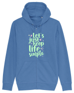 Simple life 2 Hanorac cu fermoar Unisex Connector