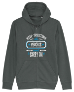 Keep trusting Hanorac cu fermoar Unisex Connector