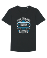 Keep trusting Tricou mânecă scurtă guler larg Bărbat Skater