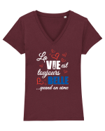 La belle vie Tricou mânecă scurtă guler V Damă Evoker