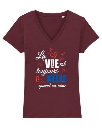 La belle vie Burgundy
