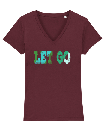 Let go Burgundy