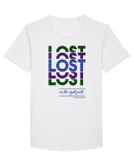 Lost Tricou mânecă scurtă guler larg Bărbat Skater