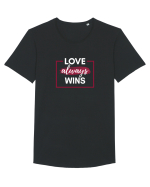 Love always wins Tricou mânecă scurtă guler larg Bărbat Skater