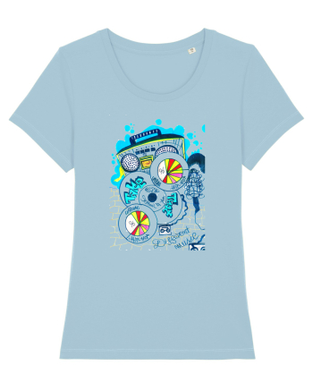 Different music Sky Blue