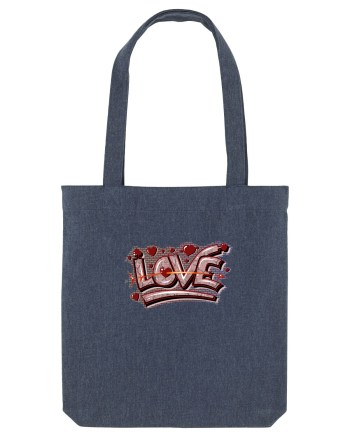 Graffiti love Midnight Blue