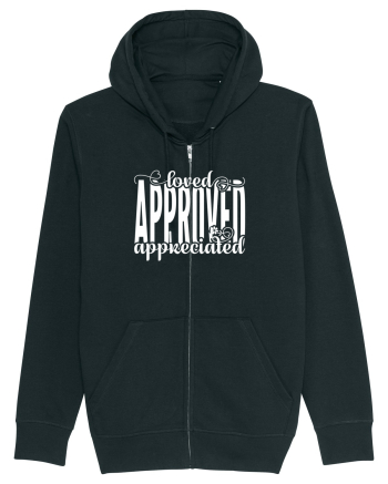 Loved, approved, appreciated -alb Black