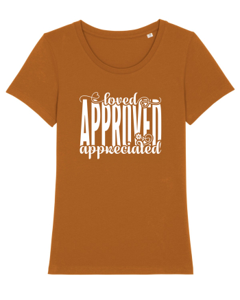 Loved, approved, appreciated -alb Roasted Orange