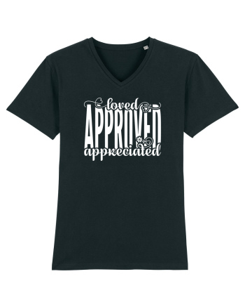 Loved, approved, appreciated -alb Black