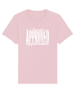 Loved, approved, appreciated -alb Tricou mânecă scurtă Unisex Rocker