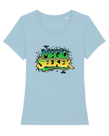 Magic seeker - graffiti Sky Blue