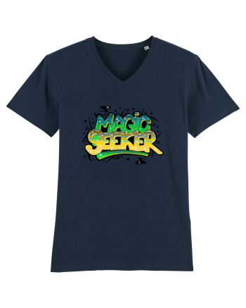 Magic seeker - graffiti French Navy