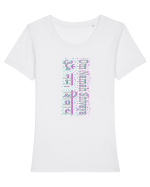 Om Namah Shivaya Tricou mânecă scurtă guler larg fitted Damă Expresser