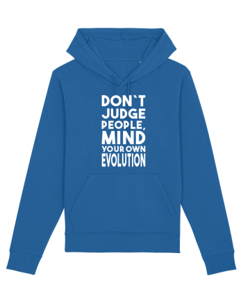 Mind your evolution Royal Blue