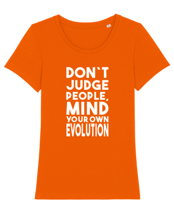 Mind your evolution Bright Orange