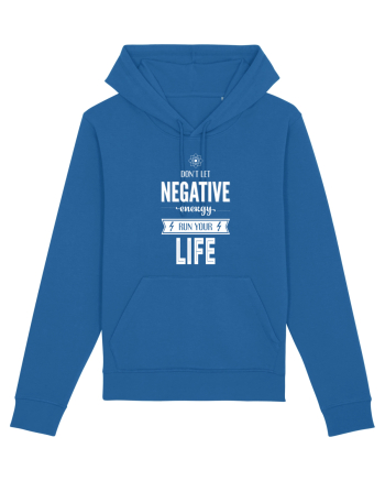 Negative energy Royal Blue