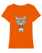 World book day Tricou mânecă scurtă guler larg fitted Damă Expresser