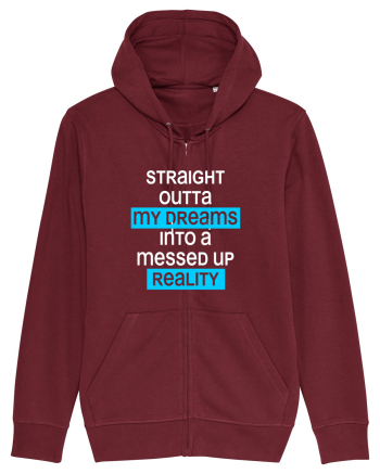 Messed up reality Burgundy