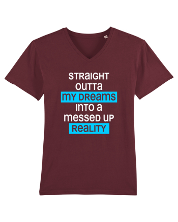 Messed up reality Burgundy