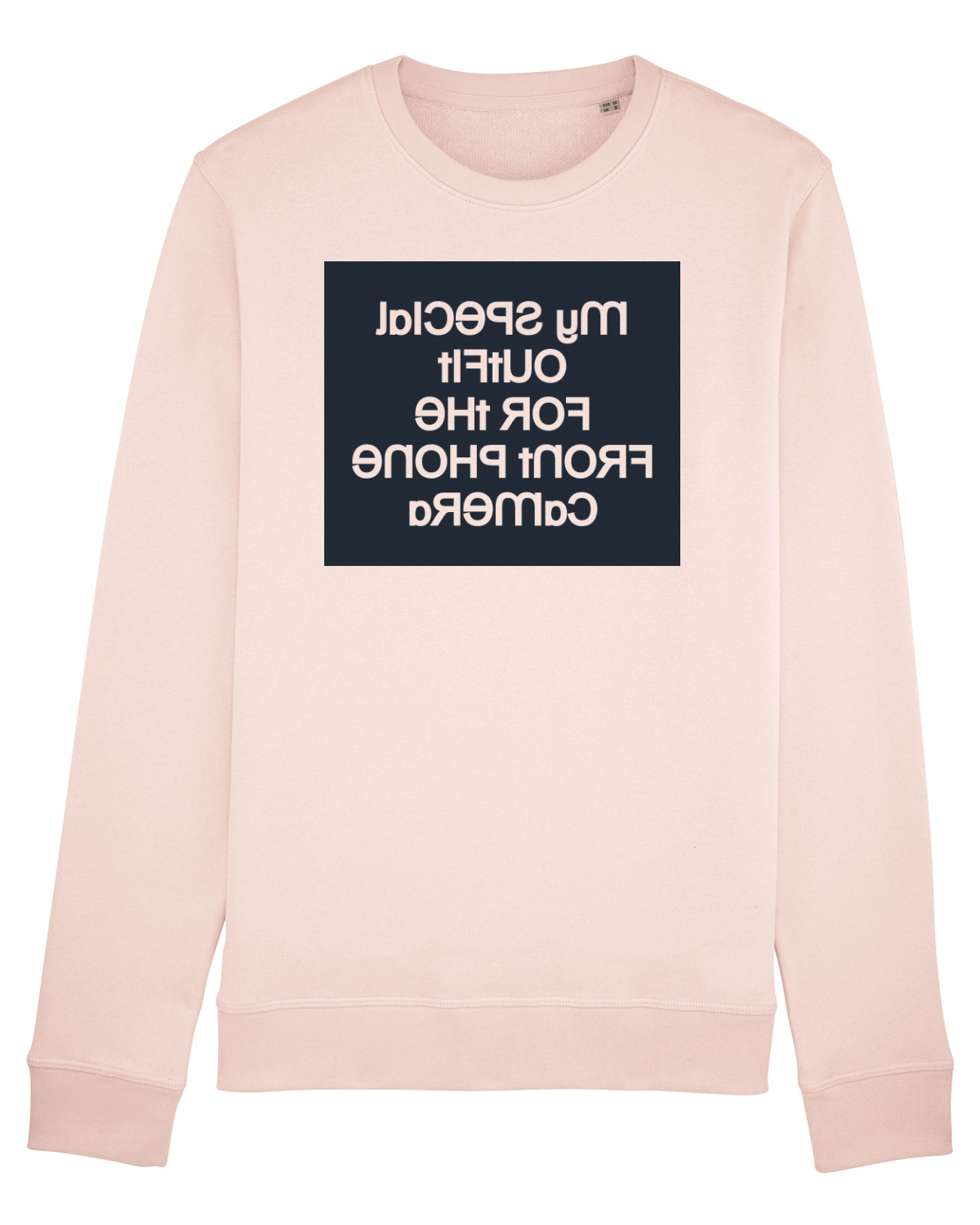 Bluză mânecă lungă Unisex Rise Candy Pink