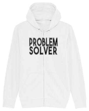 Problem solver - black White