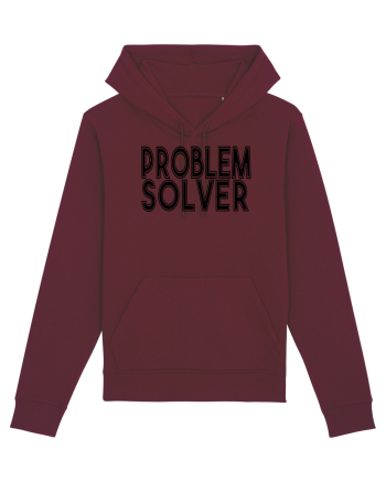 Problem solver - black Burgundy