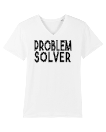 Problem solver - black White